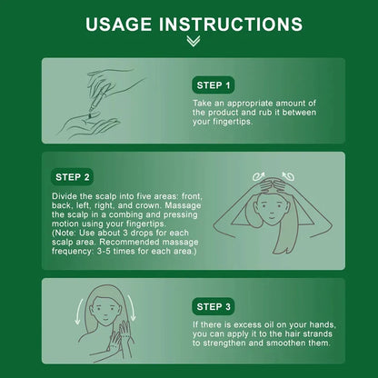 Olio Rivitalizzante per Capelli Naturale